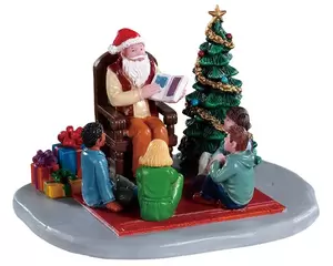 Lemax Storybook Santa