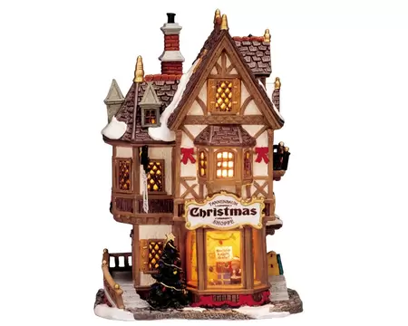 Lemax Tannenbaum Christmas shoppe - battery operated